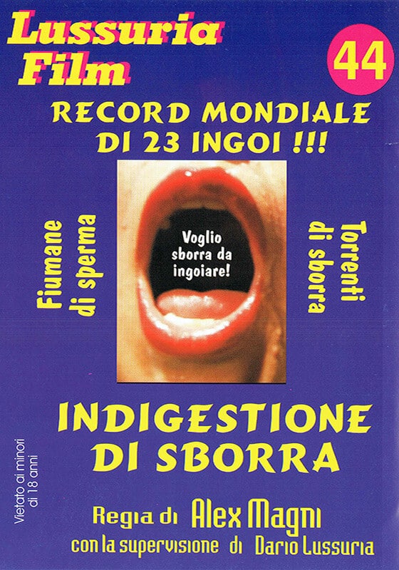 Indigestione di sborra